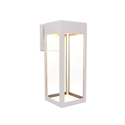 Stockholm • Luminaire mural extérieur montage vers le bas fond ouvert format moyen [21621]