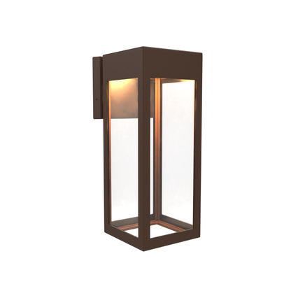 Stockholm • Luminaire mural extérieur montage vers le bas fond ouvert format moyen [21621]