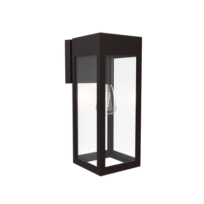 Stockholm • Luminaire mural extérieur montage vers le bas fond ouvert format moyen [21621]