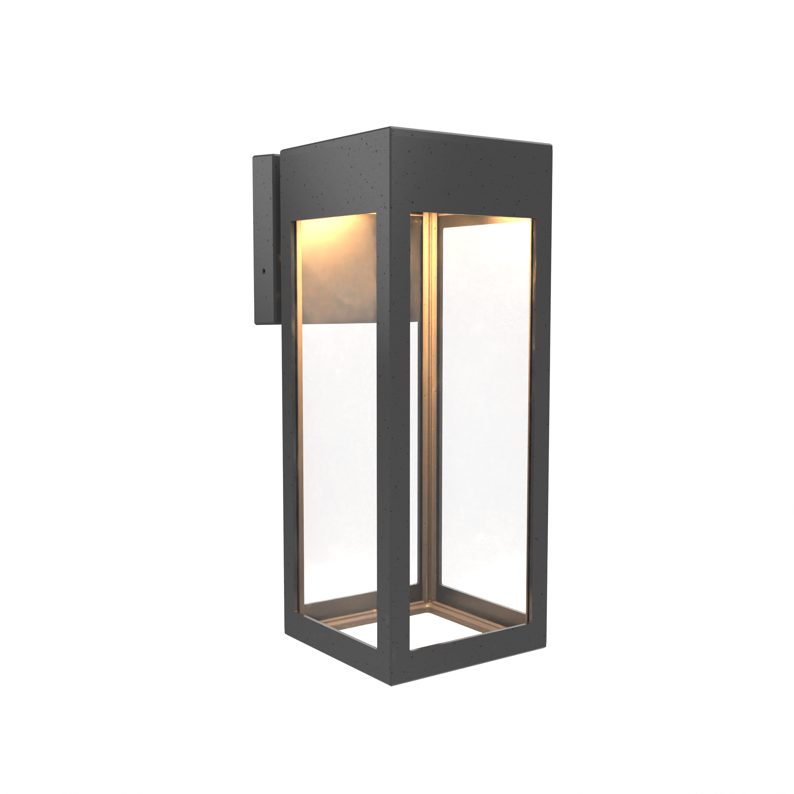 Stockholm • Luminaire mural extérieur montage vers le bas fond ouvert format moyen [21621]