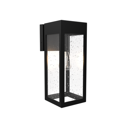 Stockholm • Luminaire mural extérieur montage vers le bas fond ouvert format moyen [21621]