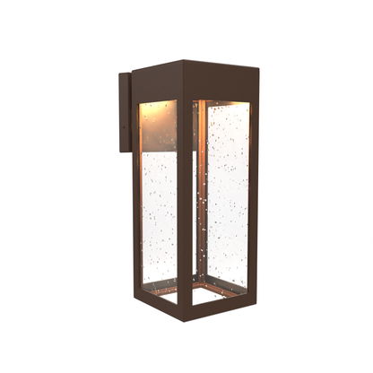 Stockholm • Luminaire mural extérieur montage vers le bas fond ouvert format moyen [21621]