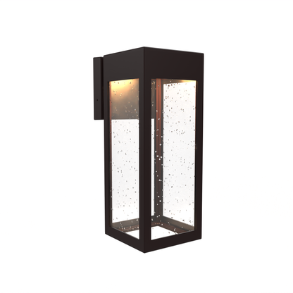 Stockholm • Luminaire mural extérieur montage vers le bas fond ouvert format moyen [21621]