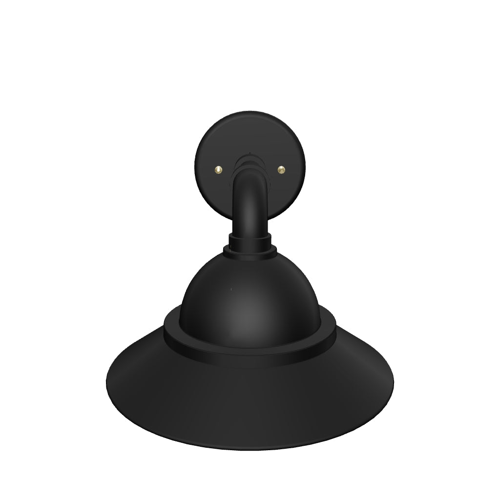 San Francisco - Luminaire mural extérieur montage vers le bas fond ouvert format moyen - 22421