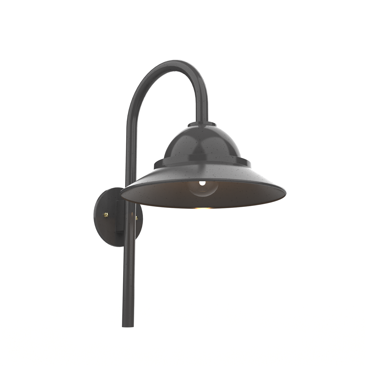 San Francisco - Luminaire mural extérieur montage vers le bas sur canne fond ouvert format moyen - 22499