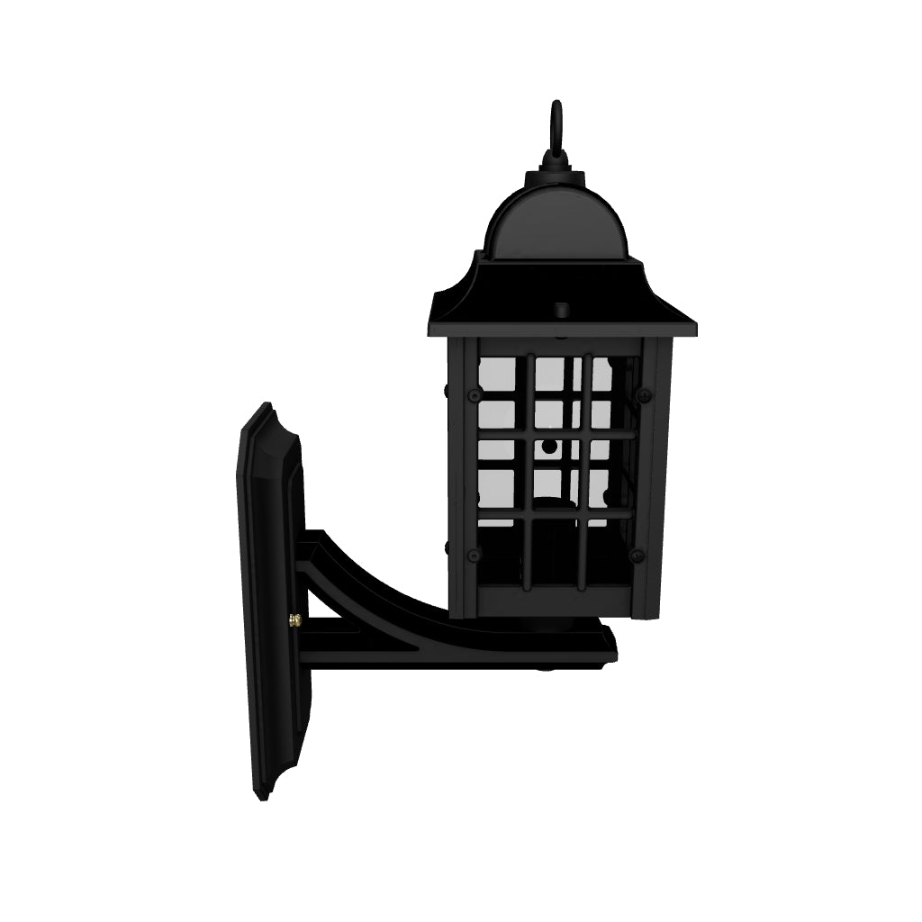 Concorde - Luminaire mural extérieur montage bras décoratif vers le haut format moyen - 22512