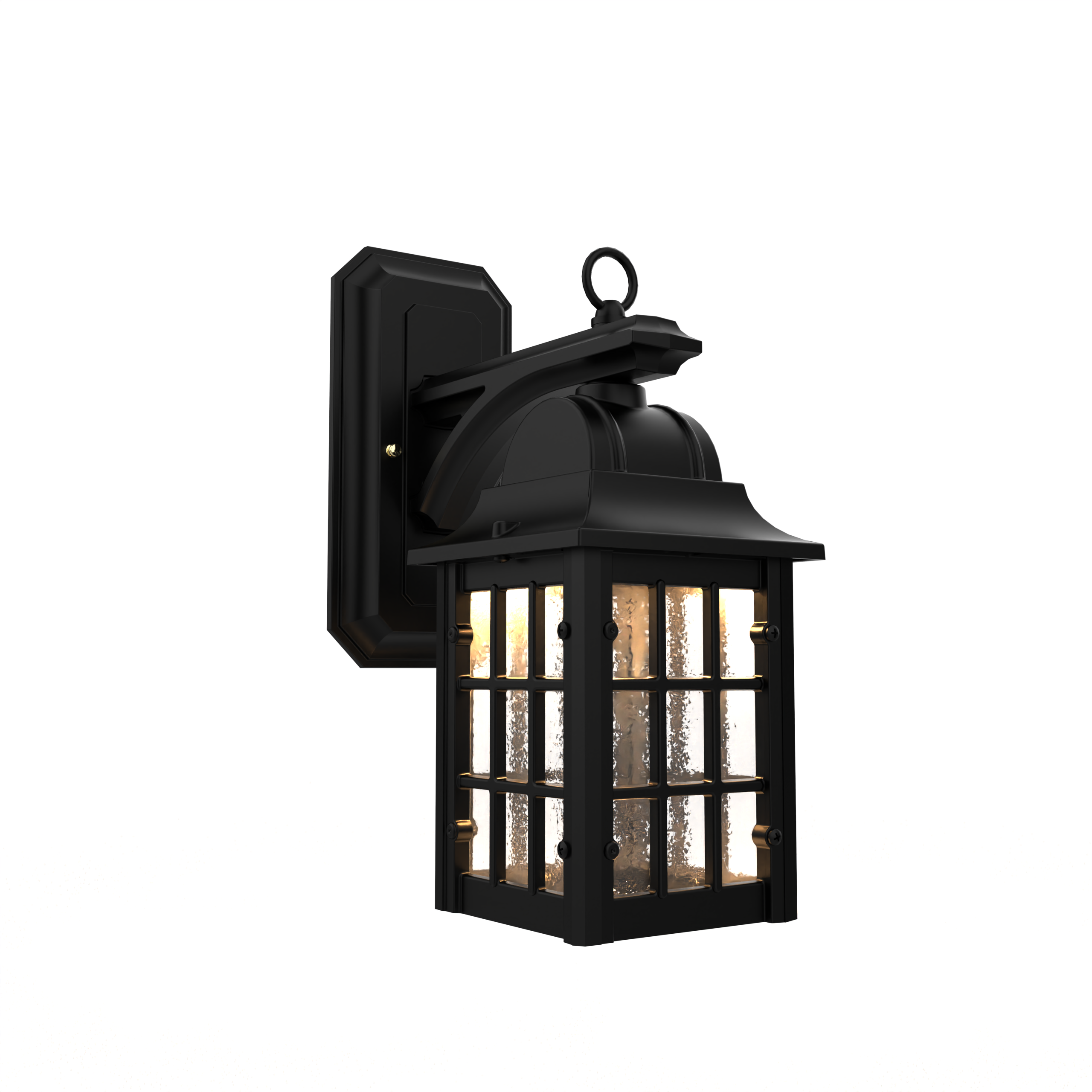 Concorde - Luminaire mural extérieur montage bras décoratif vers le bas fond ouvert format moyen - 22516