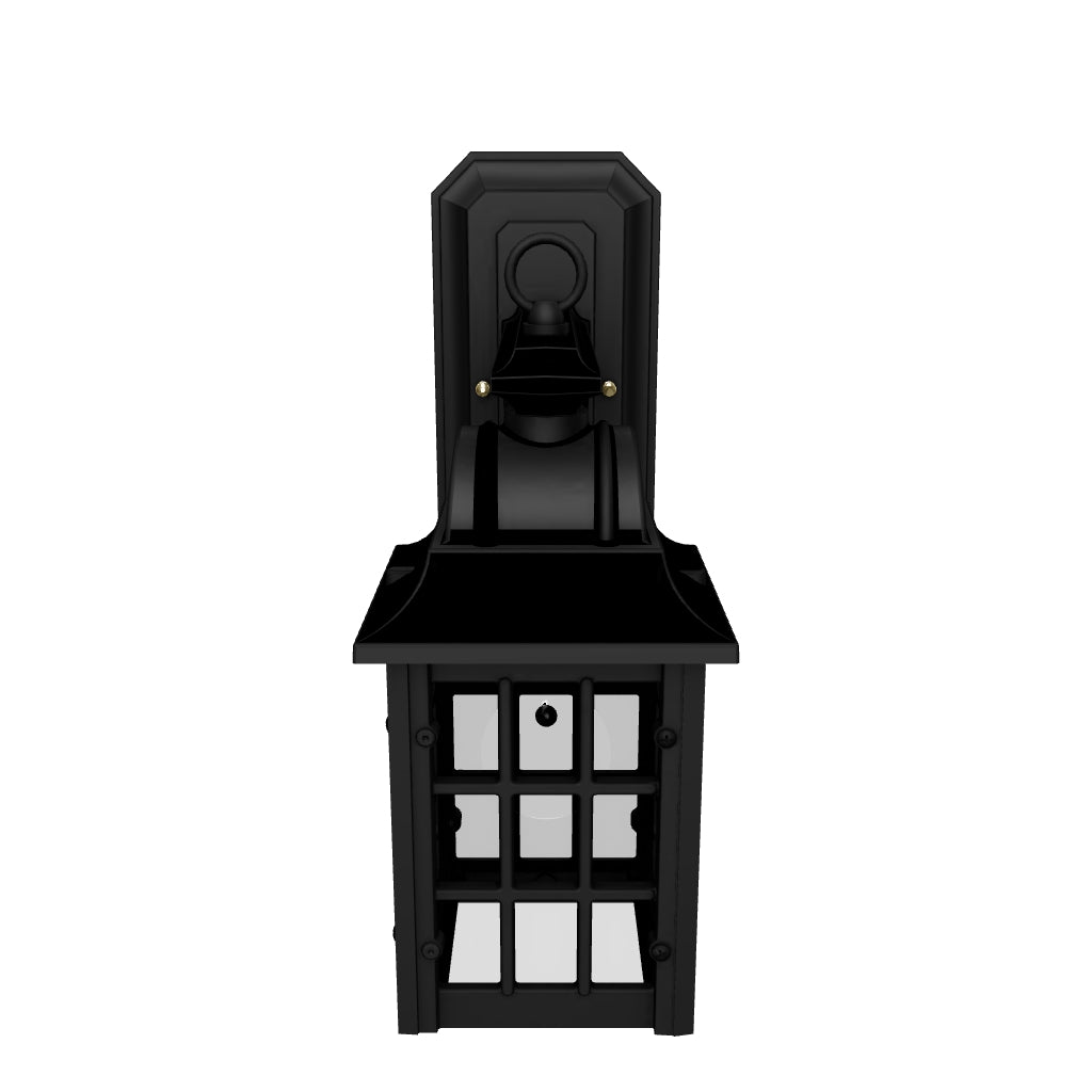 Concorde - Luminaire mural extérieur montage bras décoratif vers le bas fond ouvert format moyen - 22516