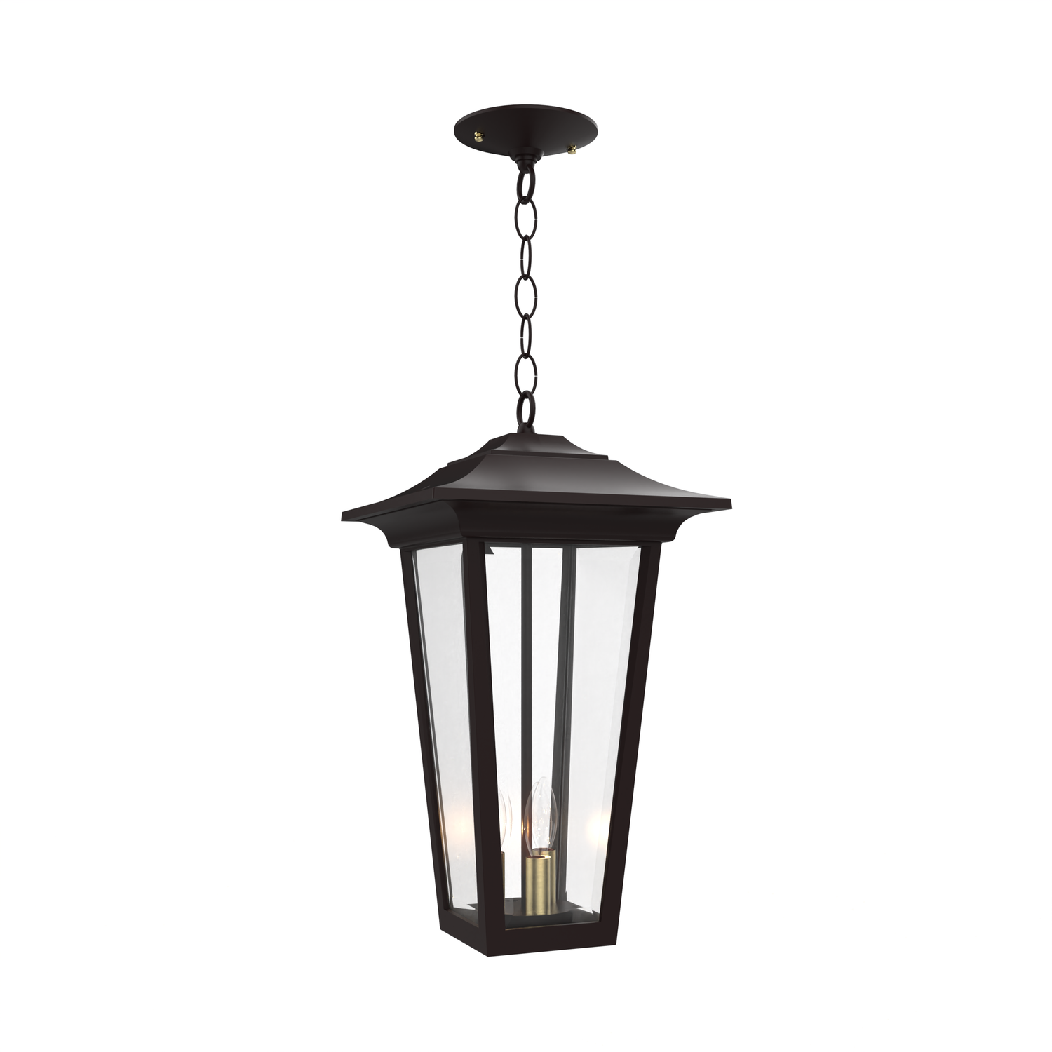 Orleans - Montage au plafond avec chaine fond ouvert format moyen - 22850