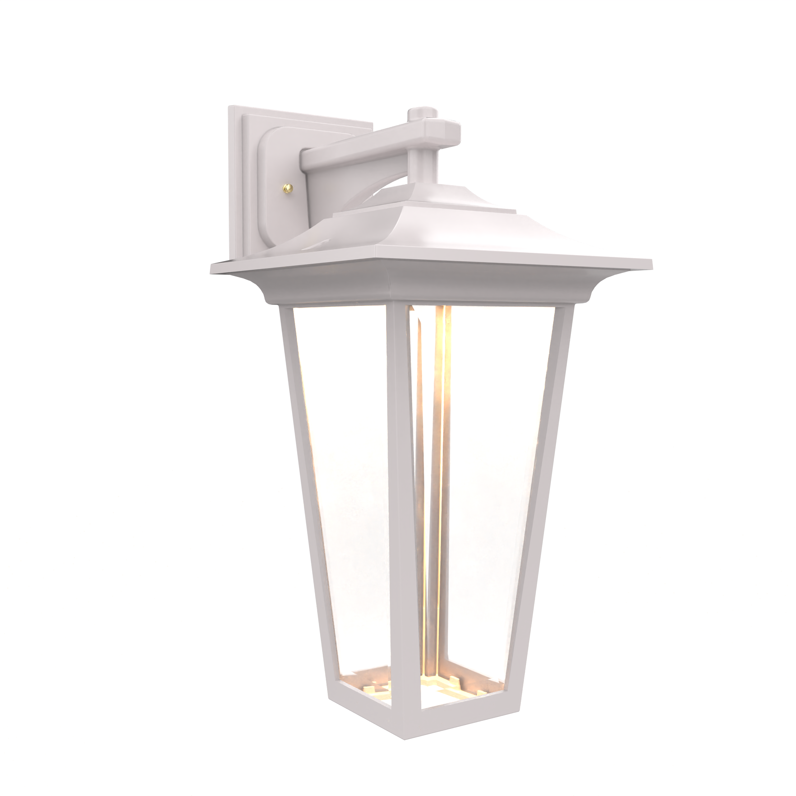 Orleans - Luminaire mural extérieur montage vers le bas fond ouvert format moyen - 22867