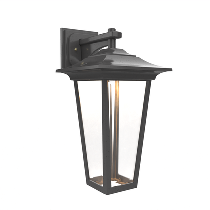 Orleans - Luminaire mural extérieur montage vers le bas fond ouvert format moyen - 22867