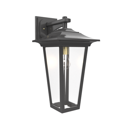 Orleans - Luminaire mural extérieur montage vers le bas fond ouvert format moyen - 22867