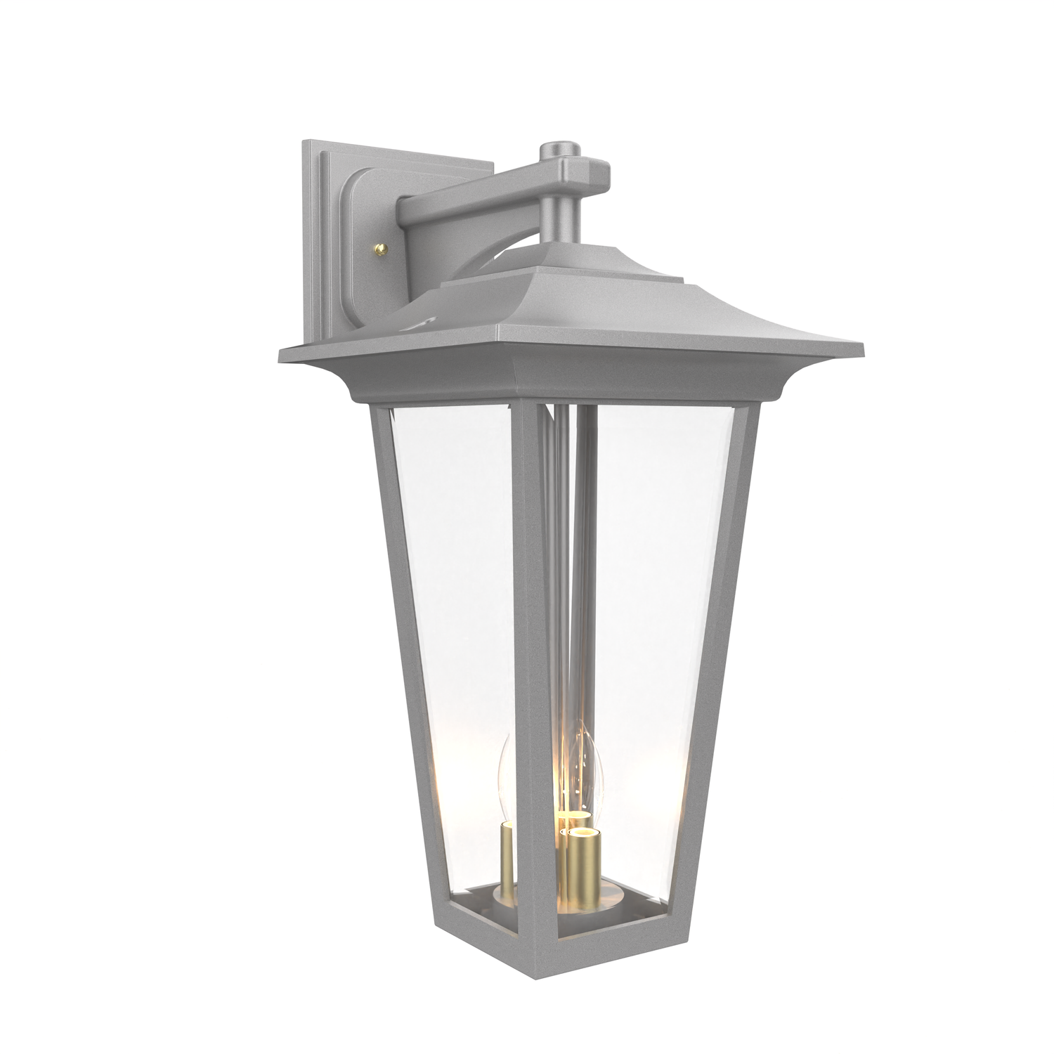 Orleans - Luminaire mural extérieur montage vers le bas fond ouvert format moyen - 22867