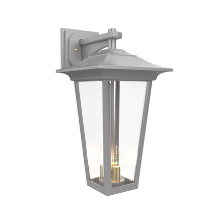 Orleans - Luminaire mural extérieur montage vers le bas fond ouvert format moyen - 22867