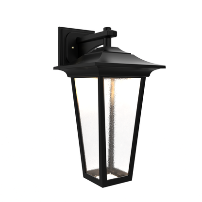 Orleans - Luminaire mural extérieur montage vers le bas fond ouvert format moyen - 22867