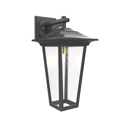 Orleans - Luminaire mural extérieur montage vers le bas fond ouvert format moyen - 22867