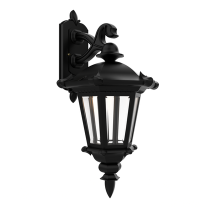 Montpellier - Luminaire mural extérieur montage vers le bas fond fermé format moyen - 23315