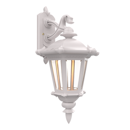 Montpellier - Luminaire mural extérieur montage vers le bas fond fermé format moyen - 23315