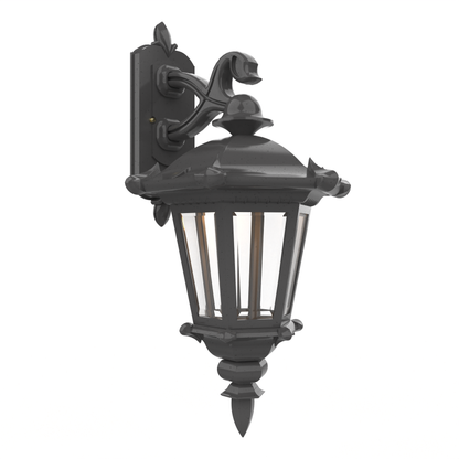 Montpellier - Luminaire mural extérieur montage vers le bas fond fermé format moyen - 23315