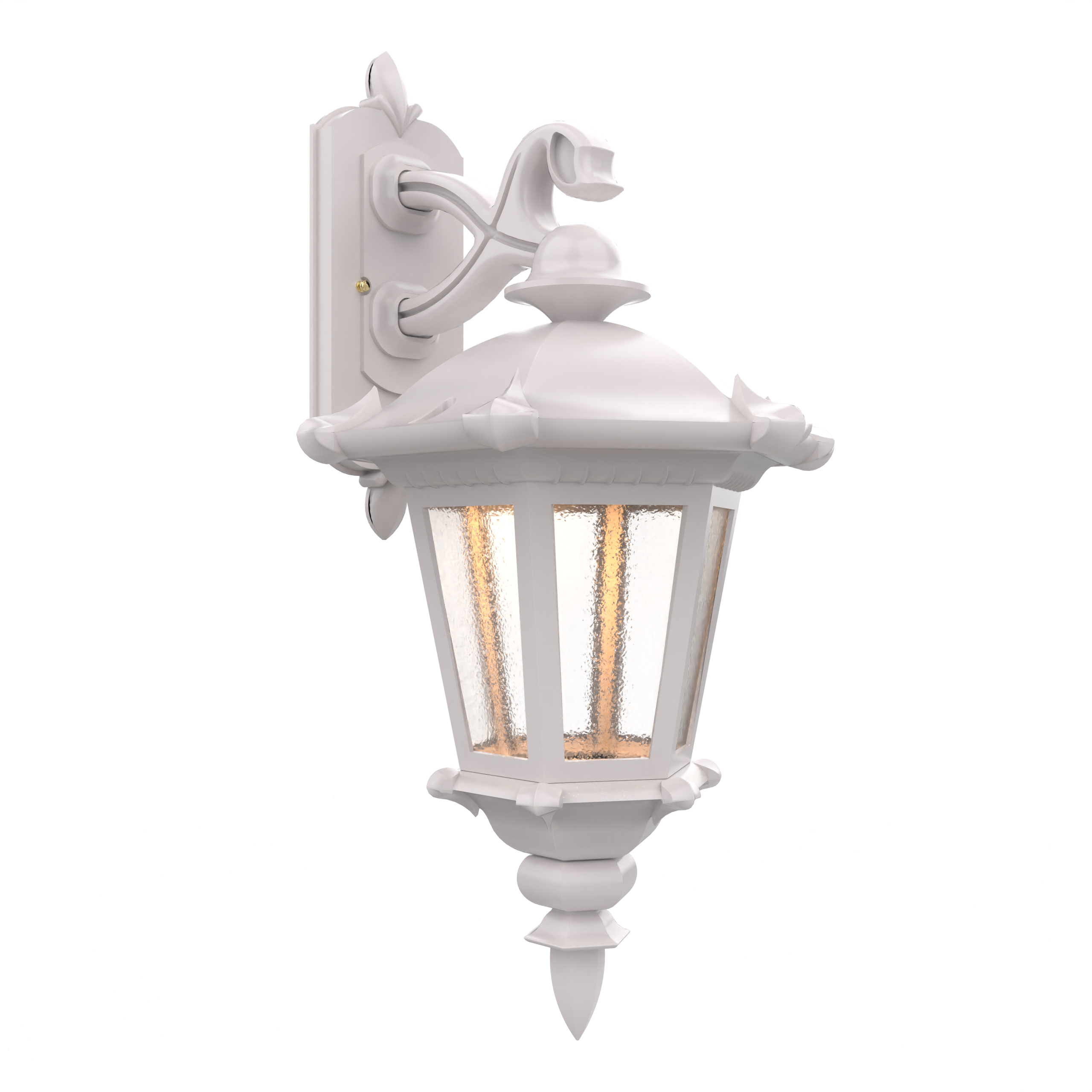 Montpellier - Luminaire mural extérieur montage vers le bas fond fermé format moyen - 23315