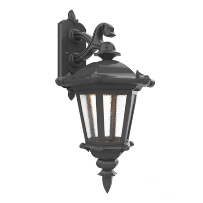 Montpellier - Luminaire mural extérieur montage vers le bas fond fermé format moyen - 23315