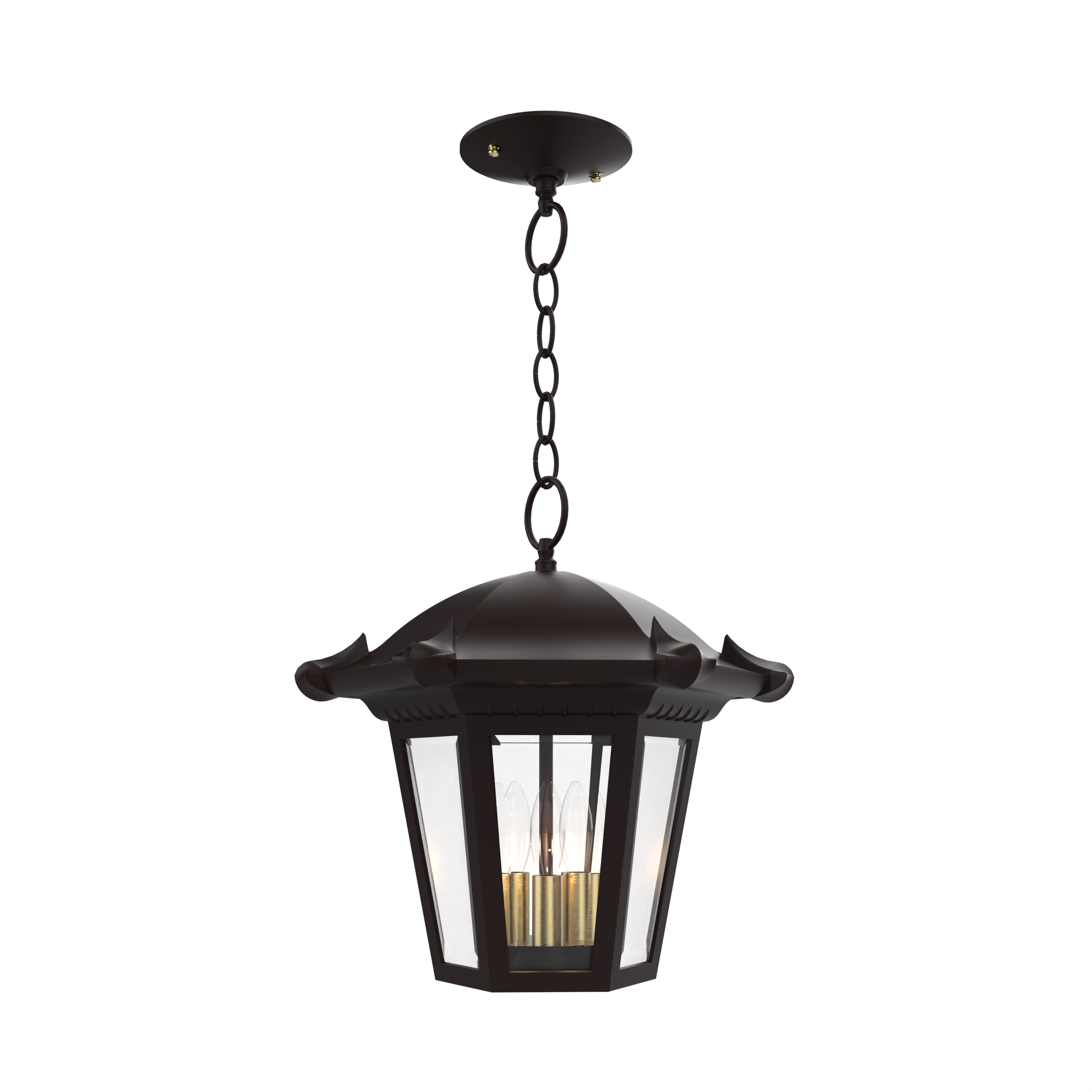 Montpellier - Montage au plafond avec chaine fond ouvert format moyen - 23350