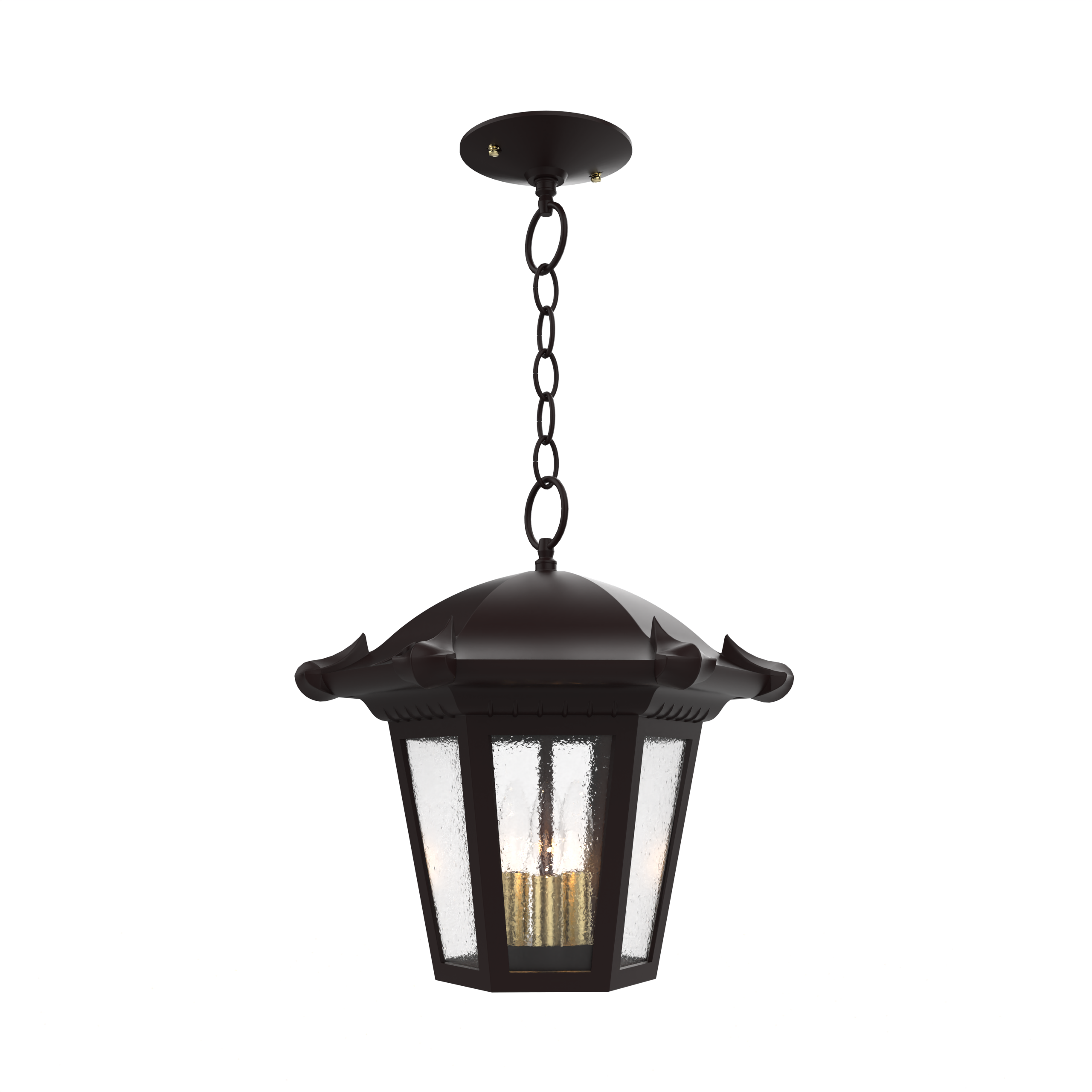 Montpellier - Montage au plafond avec chaine fond ouvert format moyen - 23350