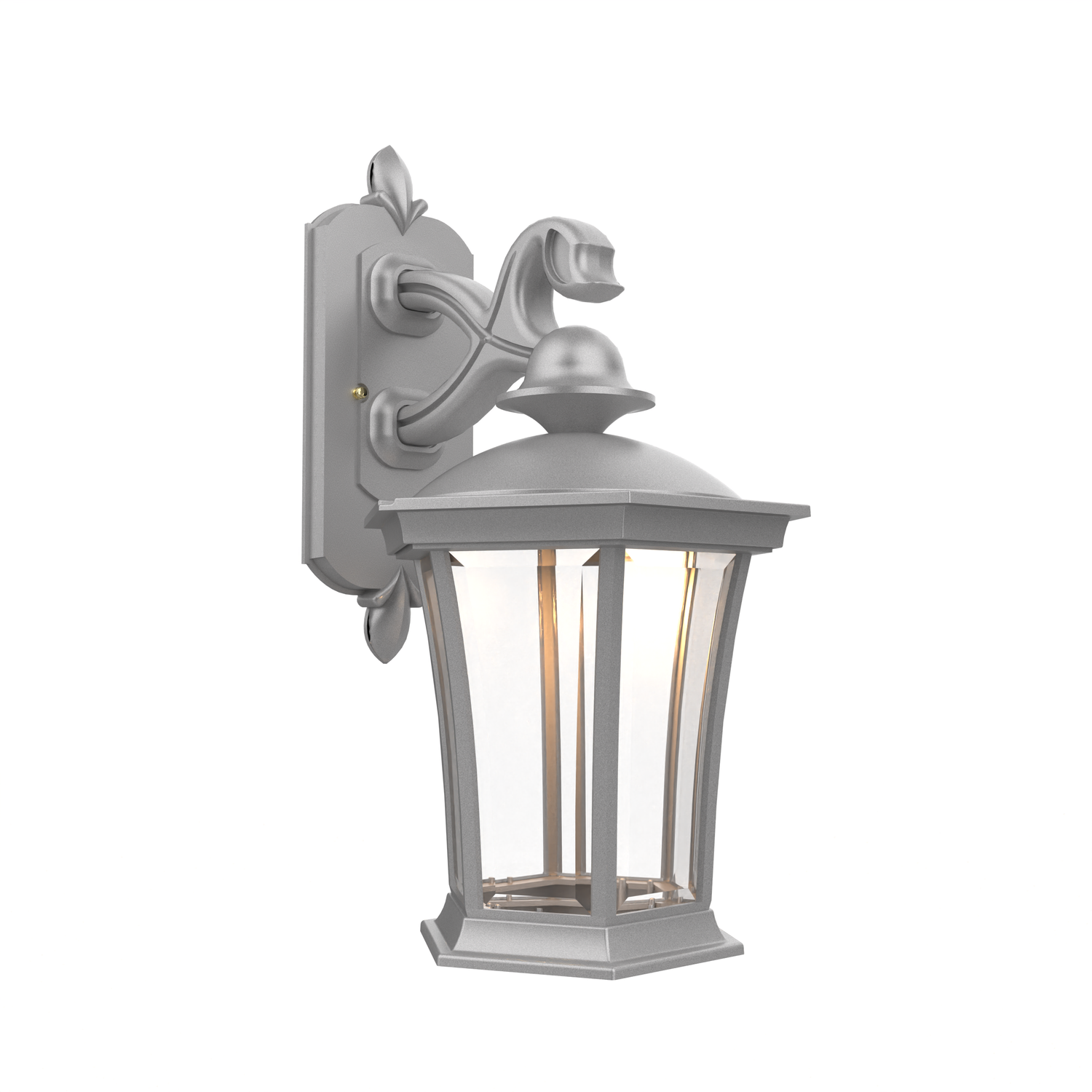 Westminster - Luminaire mural extérieur montage bras décoratif vers le bas fond ouvert format moyen - 23511