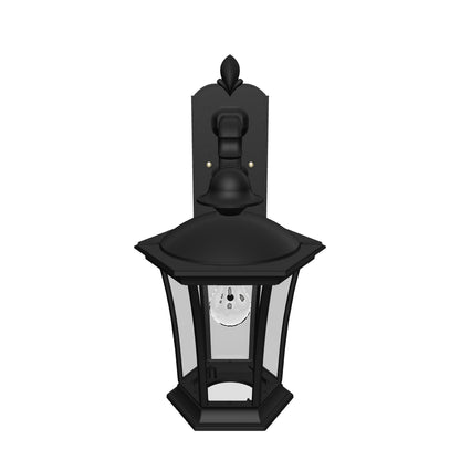 Westminster - Luminaire mural extérieur montage bras décoratif vers le bas fond ouvert format moyen - 23511