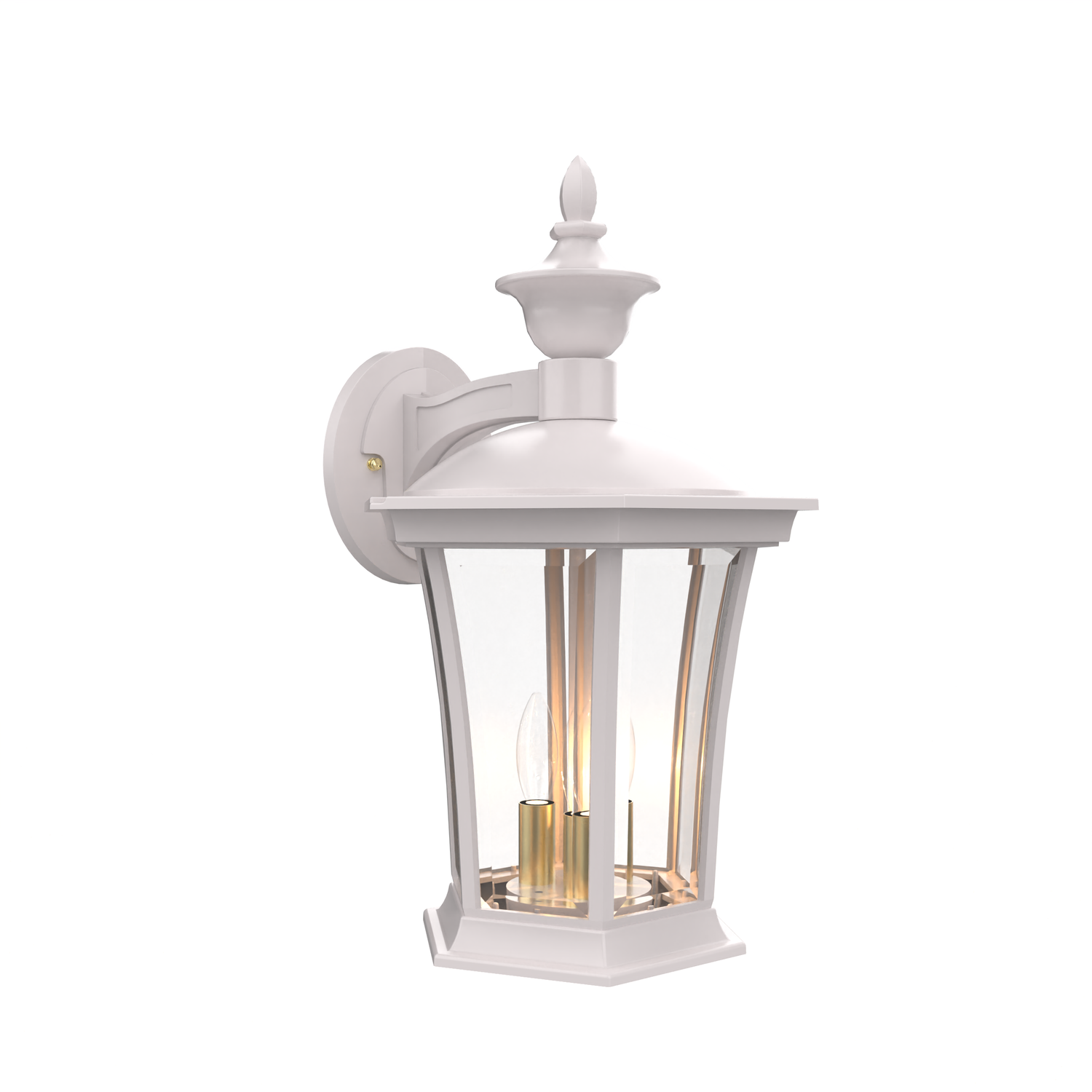 Westminster - Luminaire mural extérieur montage vers le bas fond ouvert format moyen - 23521