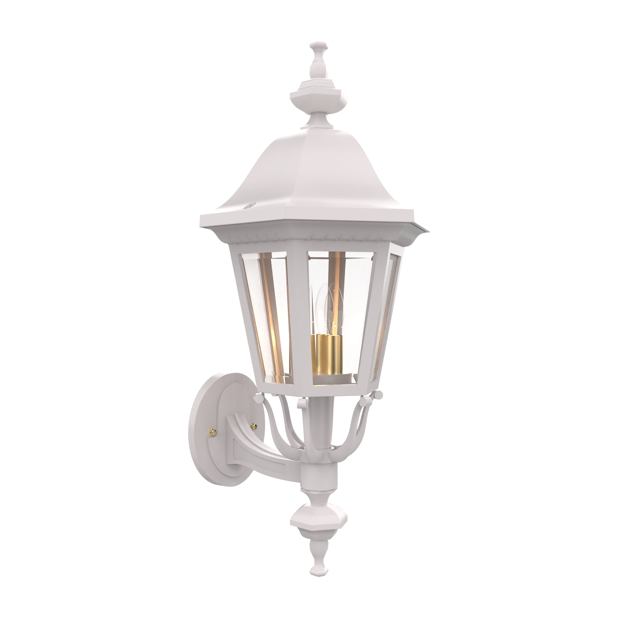 Florence - Luminaire mural extérieur montage vers le haut format moyen - 23724