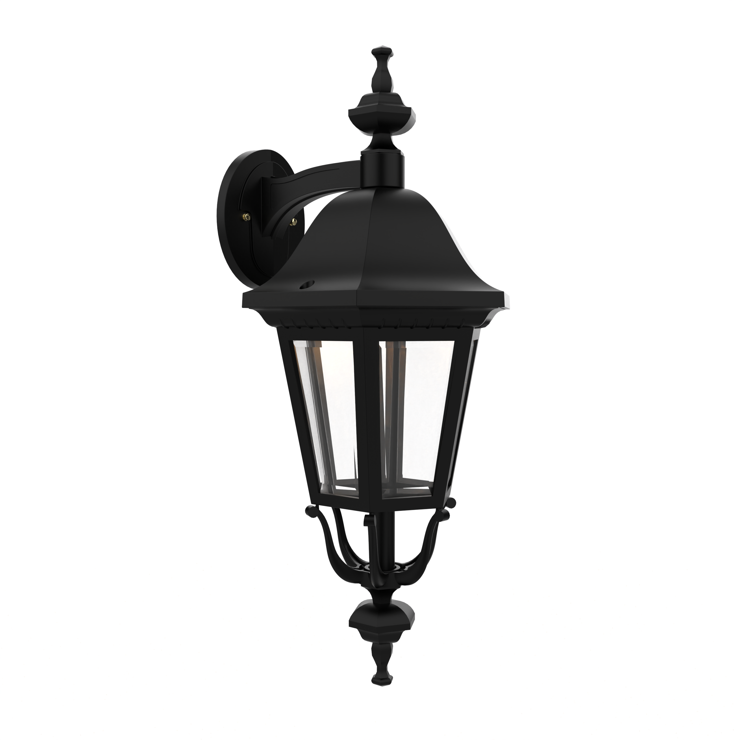 Florence - Luminaire mural extérieur montage vers le bas fond fermé format moyen - 23725