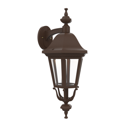 Florence - Luminaire mural extérieur montage vers le bas fond fermé format moyen - 23725