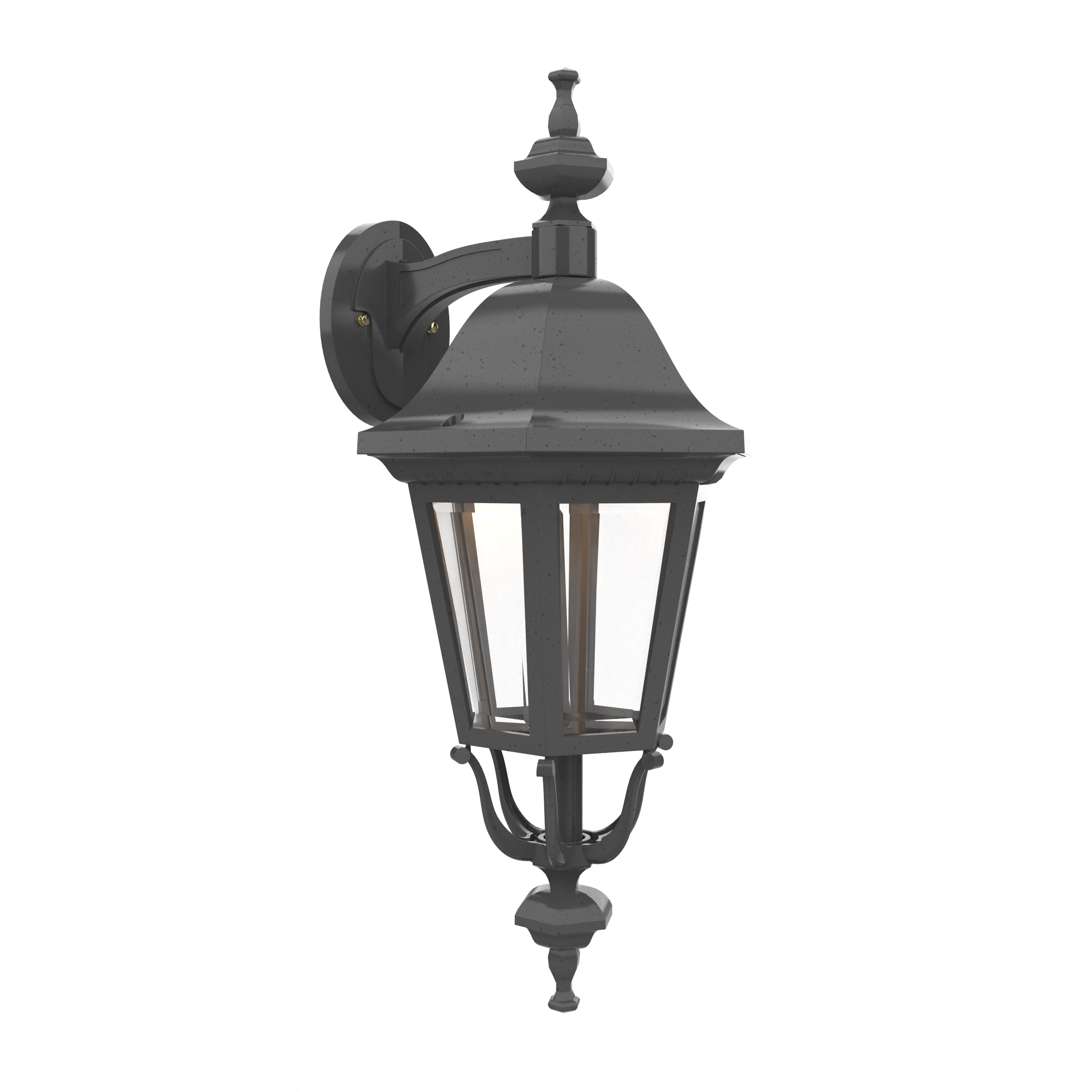 Florence - Luminaire mural extérieur montage vers le bas fond fermé format moyen - 23725