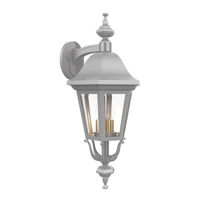 Florence - Luminaire mural extérieur montage vers le bas fond fermé format moyen - 23725