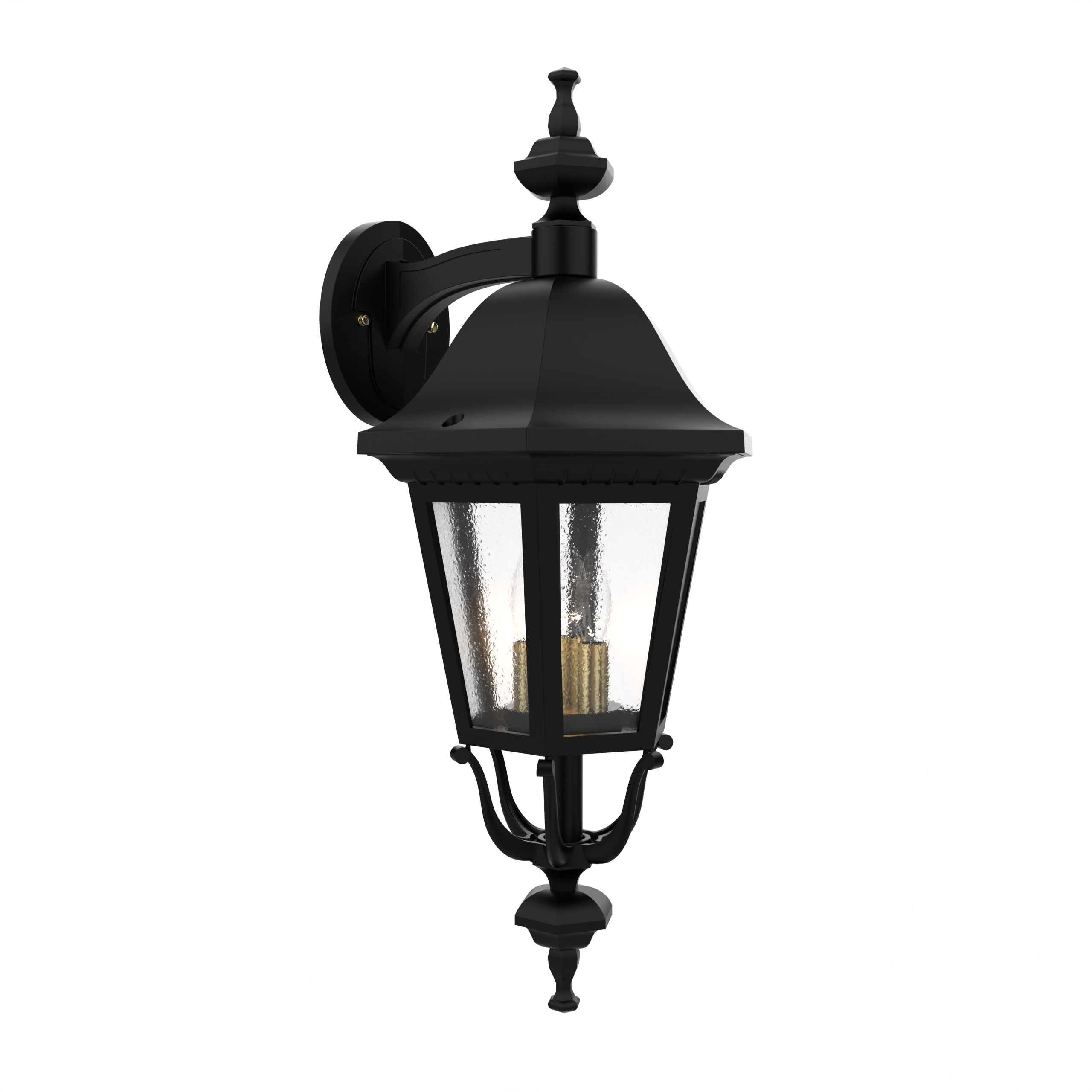 Florence - Luminaire mural extérieur montage vers le bas fond fermé format moyen - 23725