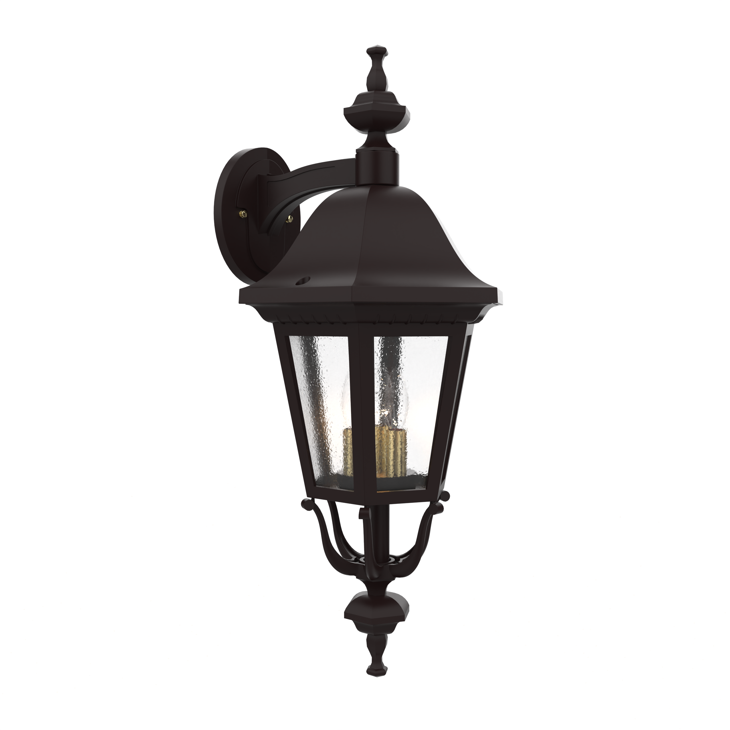 Florence - Luminaire mural extérieur montage vers le bas fond fermé format moyen - 23725