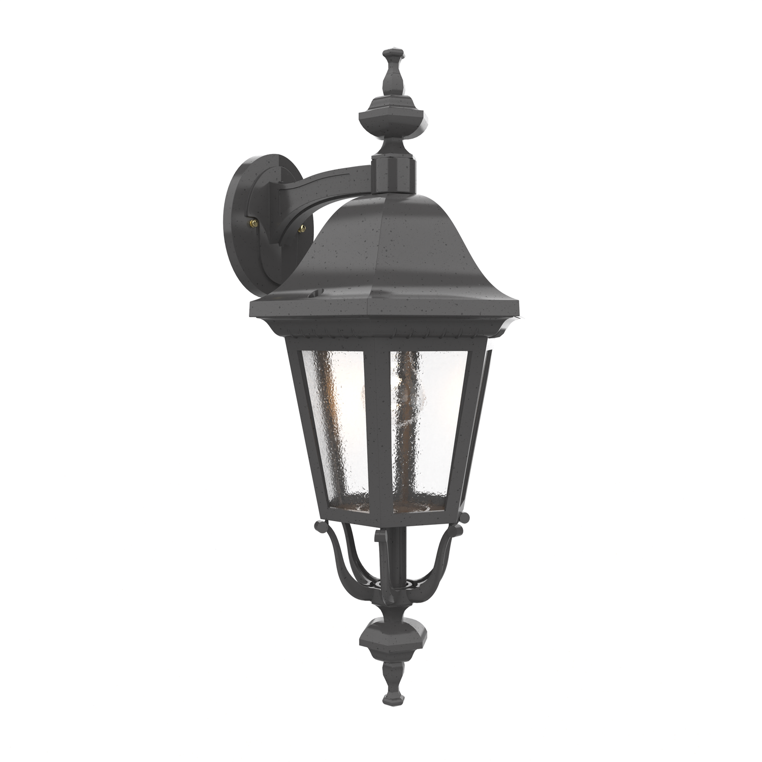 Florence - Luminaire mural extérieur montage vers le bas fond fermé format moyen - 23725