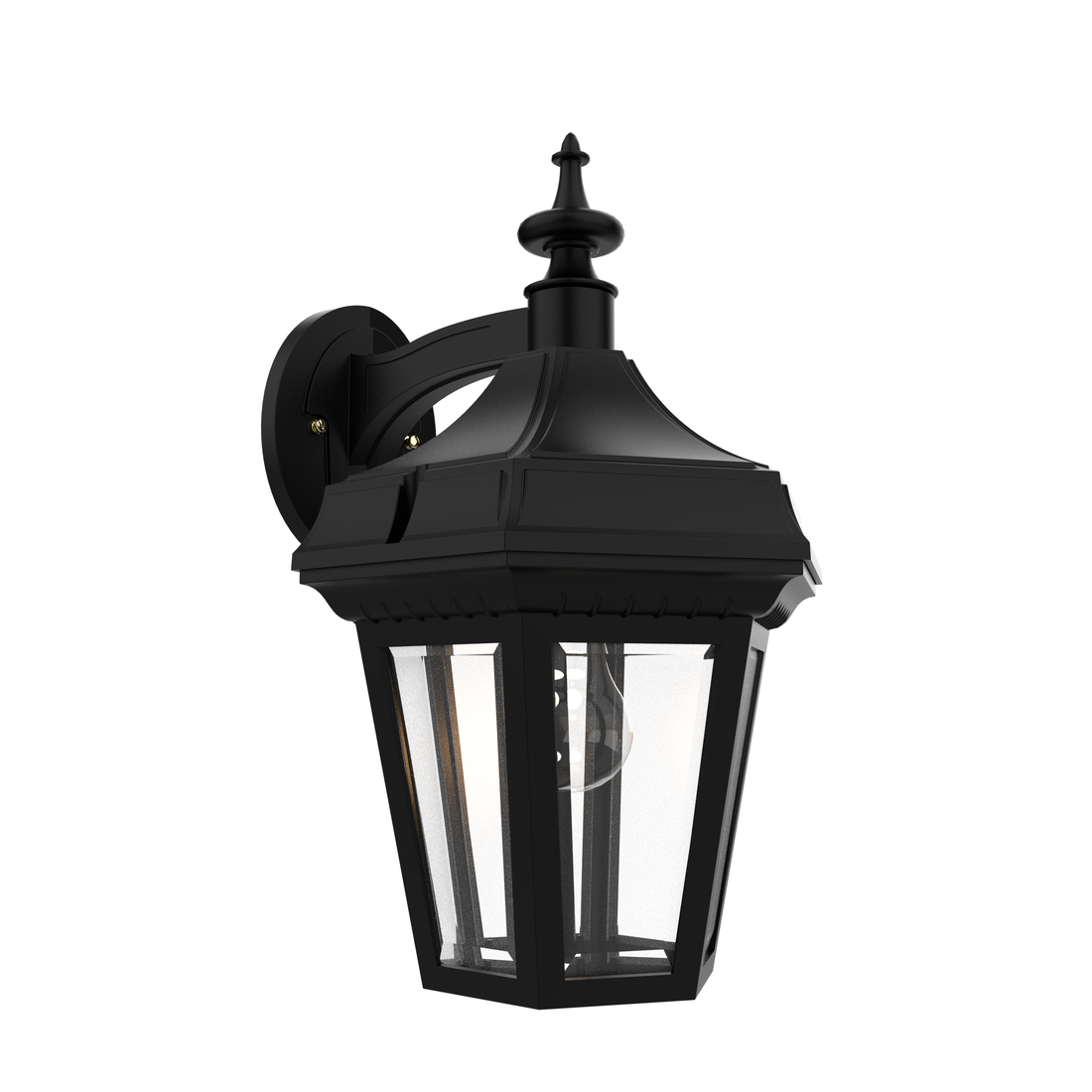 Oxford - Luminaire mural extérieur montage vers le bas fond ouvert format moyen - 24821