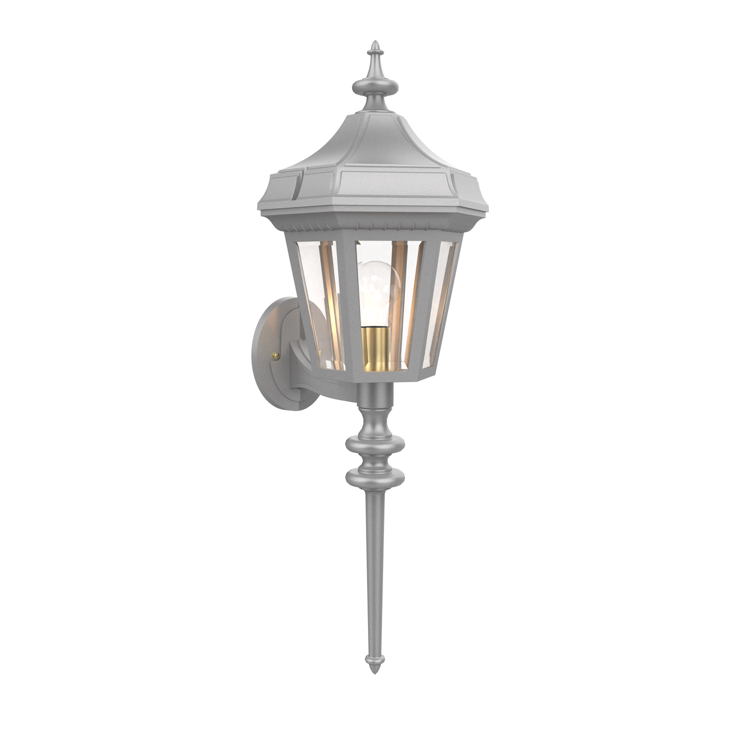 Oxford - Luminaire mural extérieur montage vers le haut avec longue tige format moyen - 24822