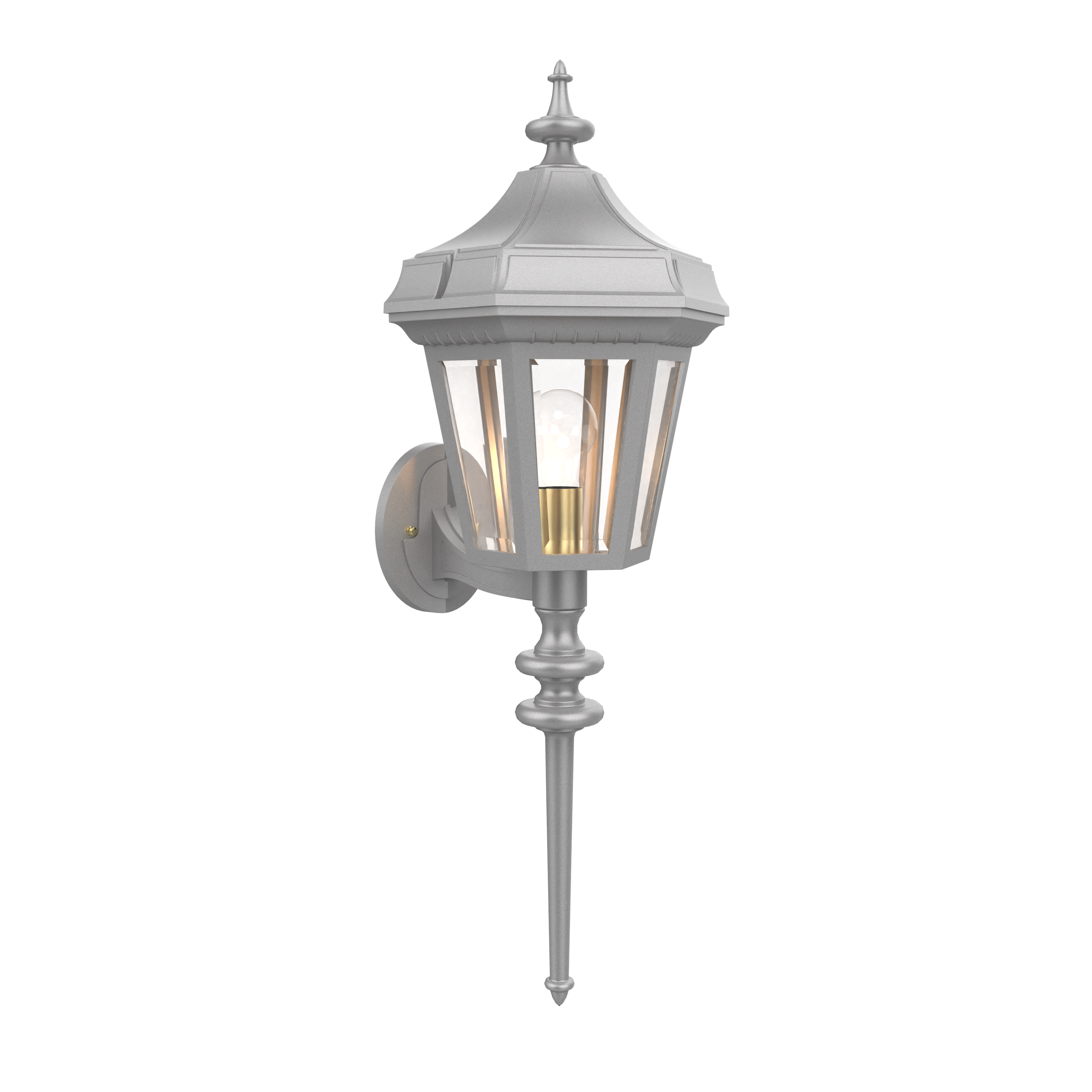 Oxford - Luminaire mural extérieur montage vers le haut avec longue tige format moyen - 24822