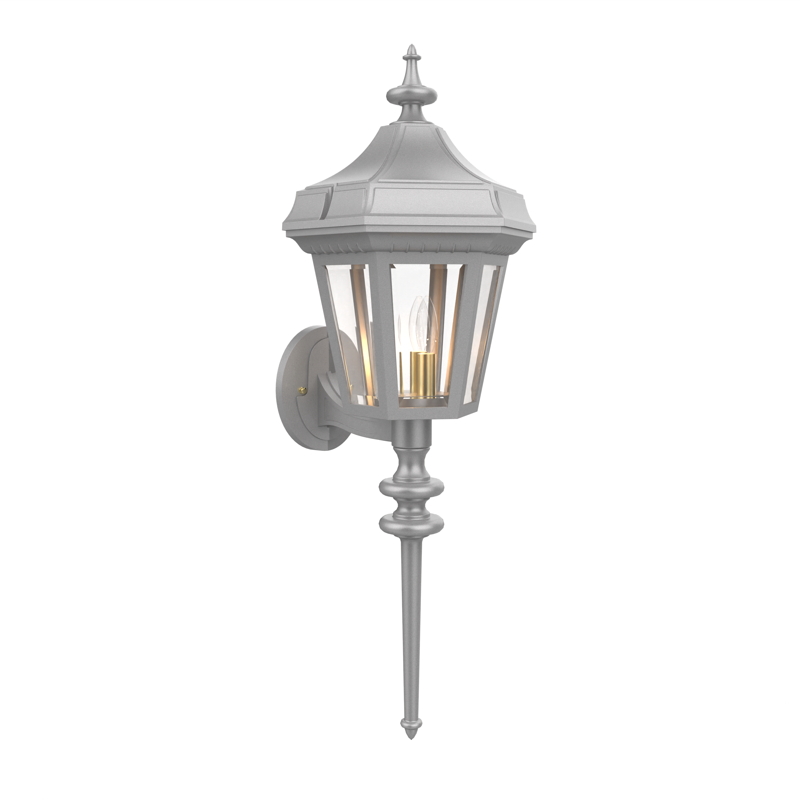 Oxford - Luminaire mural extérieur montage vers le haut avec longue tige format moyen - 24822