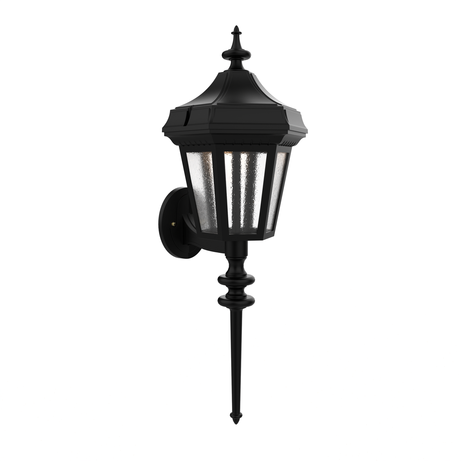 Oxford - Luminaire mural extérieur montage vers le haut avec longue tige format moyen - 24822