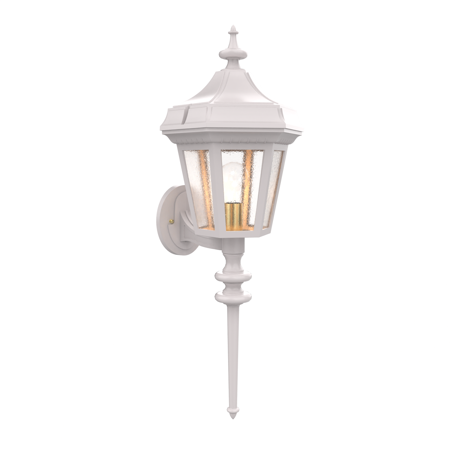 Oxford - Luminaire mural extérieur montage vers le haut avec longue tige format moyen - 24822