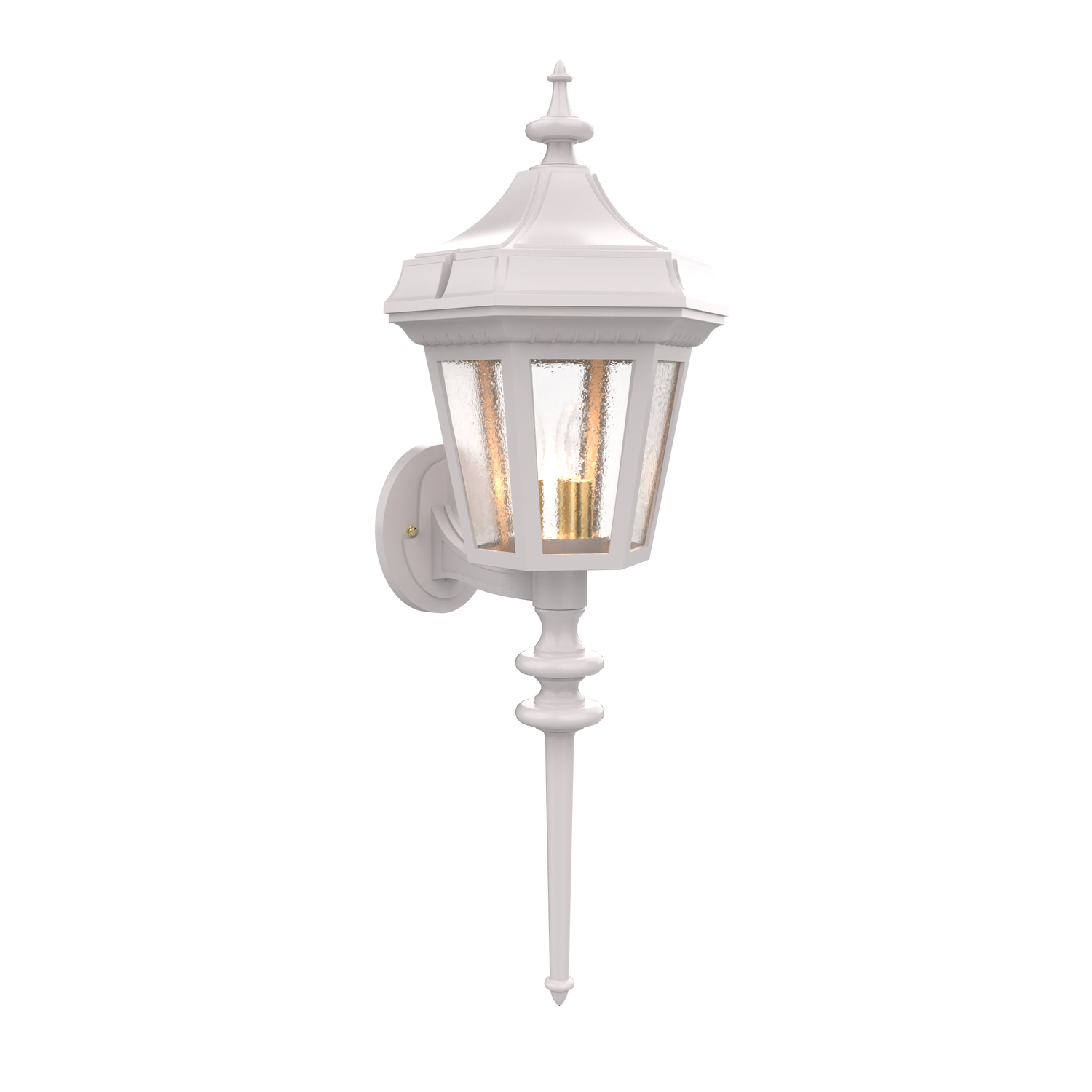 Oxford - Luminaire mural extérieur montage vers le haut avec longue tige format moyen - 24822