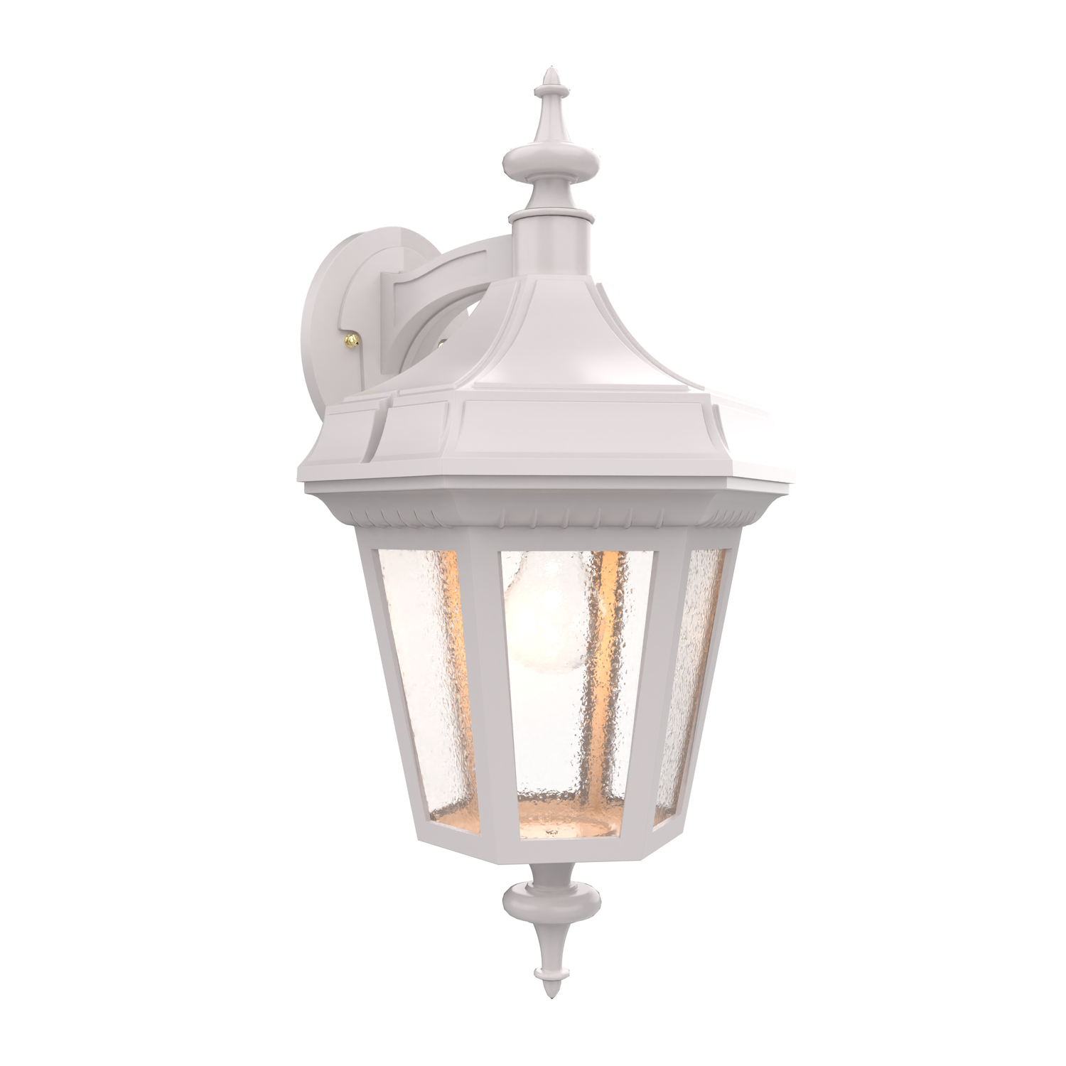 Oxford - Luminaire mural extérieur montage vers le bas fond fermé format moyen - 24825