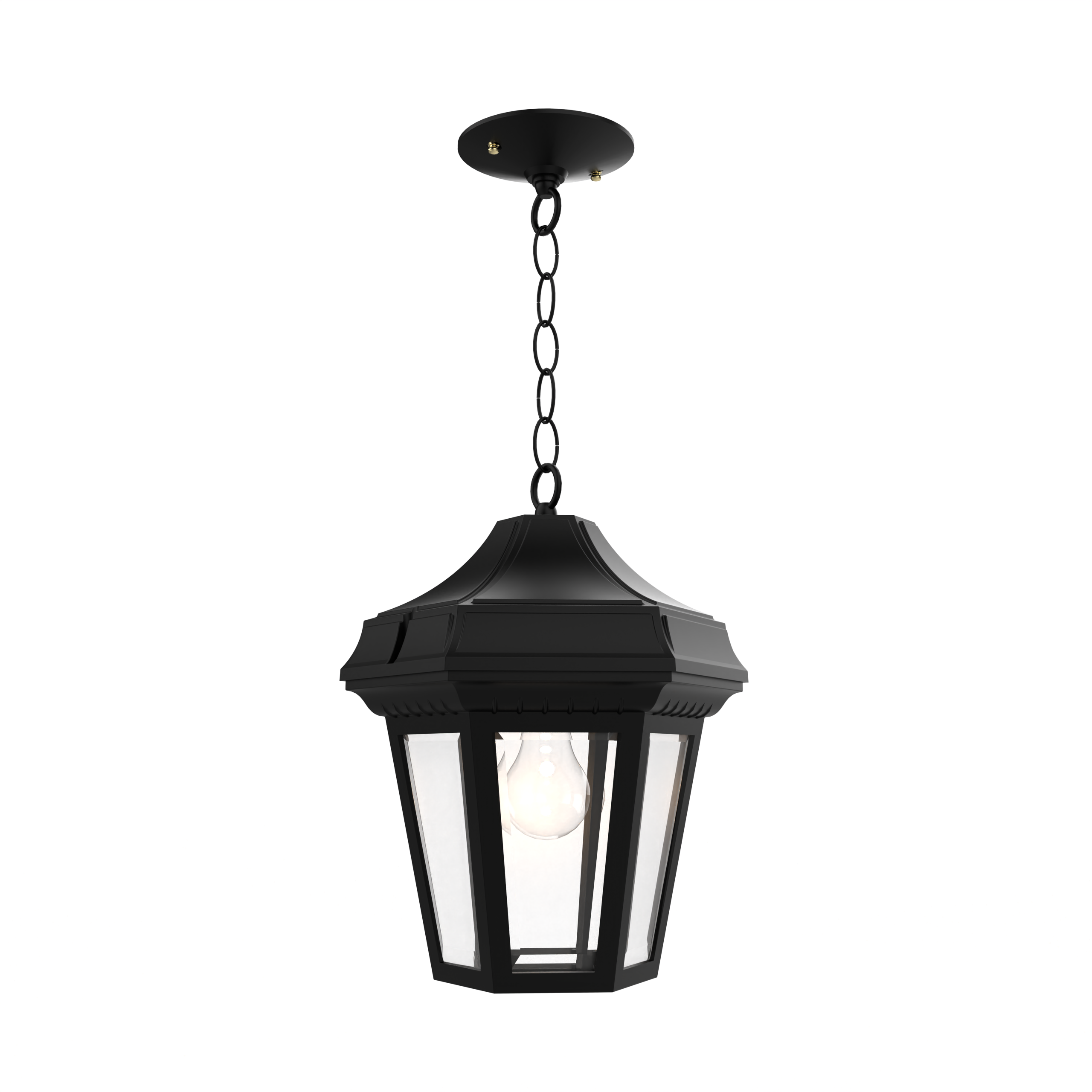 Oxford - Montage au plafond avec chaine fond ouvert format moyen - 24850