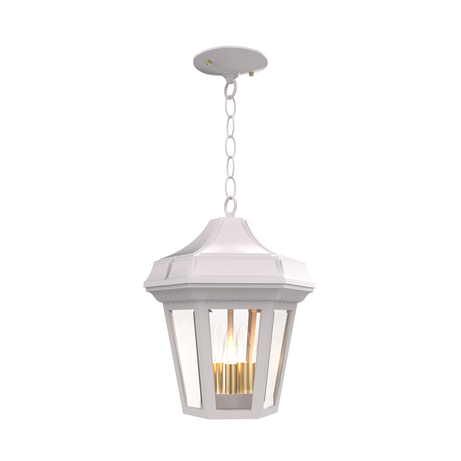 Oxford - Montage au plafond avec chaine fond ouvert format moyen - 24850