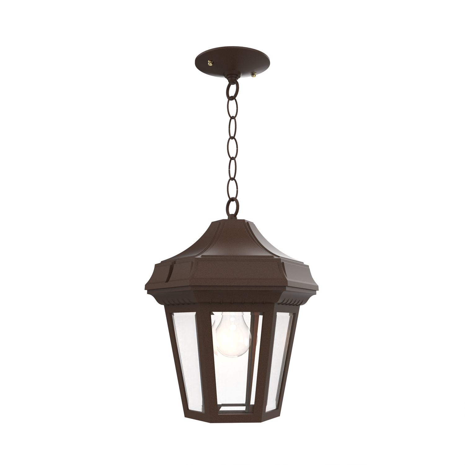 Oxford - Montage au plafond avec chaine fond ouvert format moyen - 24850