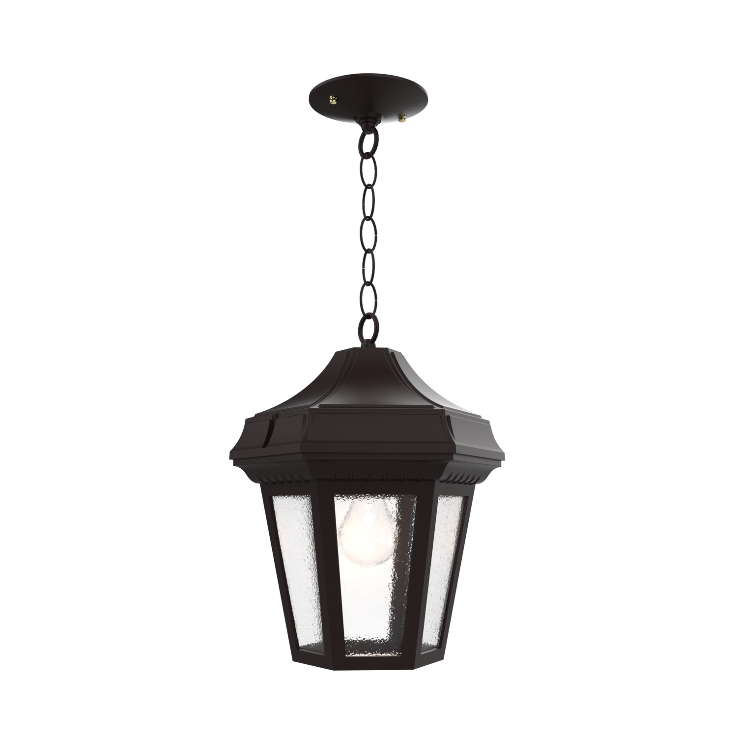 Oxford - Montage au plafond avec chaine fond ouvert format moyen - 24850